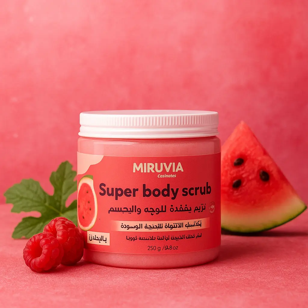 20250524_0224_Berry Scrub Display_remix_01jvzqap7jej2rfdxyyg9bhgd4.webp