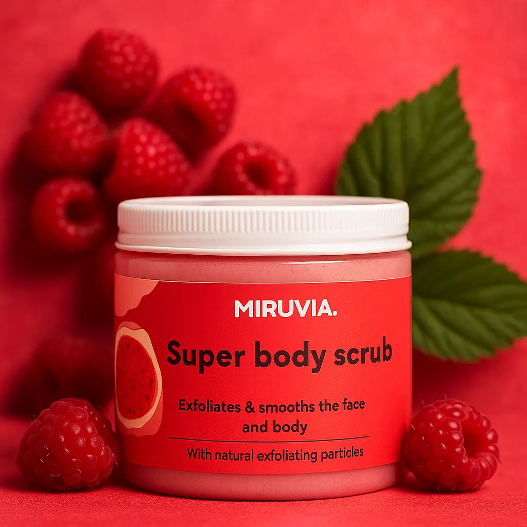 20250524_0227_Berry Body Scrub_remix_01jvzqfpkqf30t0zdjpyd8p83d.webp